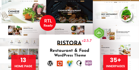 Ristora 6.8 - Restaurant & Food WordPress Theme