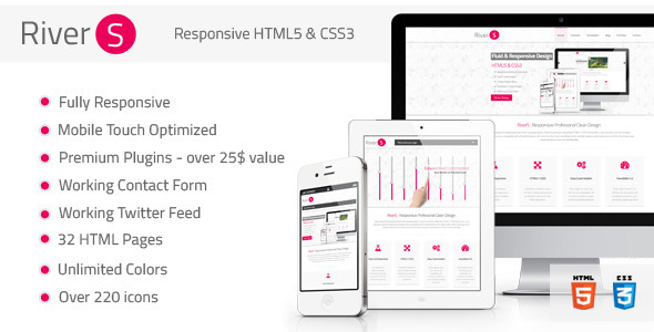 Rivers 3.0 - Responsive Premium Multipurpose HTML5