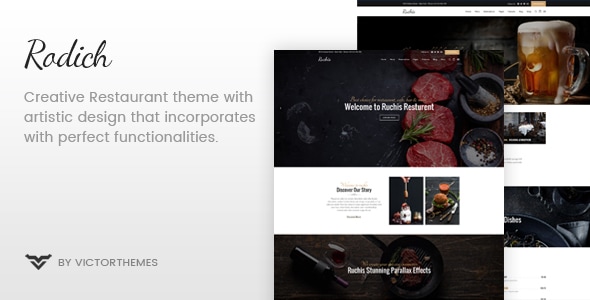 Rodich 8.0 - A Restaurant WordPress Theme