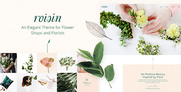 Roisin 1.4 - Flower Shop and Florist WordPress Theme