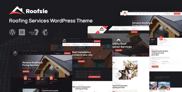 Roofsie 1.1 - Roofing Services WordPress Theme