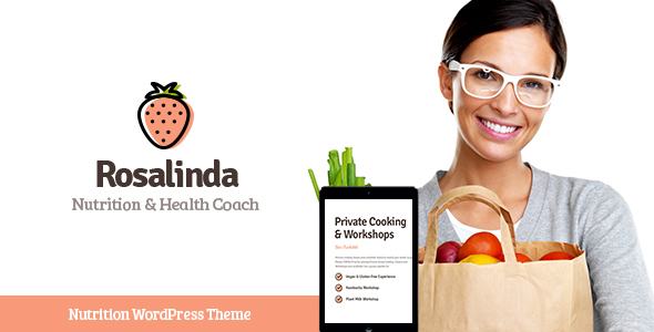 Rosalinda 1.2.4 - Health Coach & Vegetarian Lifestyle WordPress Theme