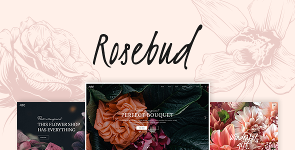 Rosebud 1.7 - Flower Shop and Florist WordPress Theme