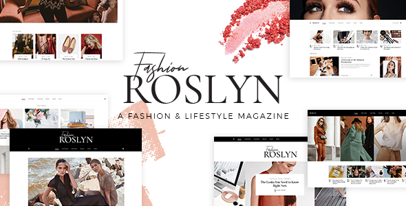 Roslyn 1.7 - Blogger & Fashion Magazine WordPress Theme
