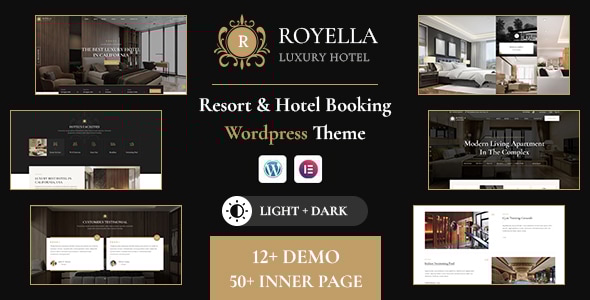Royella - Hotel Booking WordPress Theme