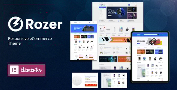 Rozer 1.0.4 - Digital eCommerce WordPress Theme