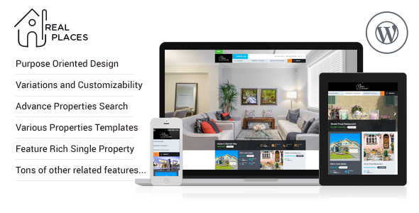 RP 1.9.10 Real Estate Sale and Rental WordPress Theme