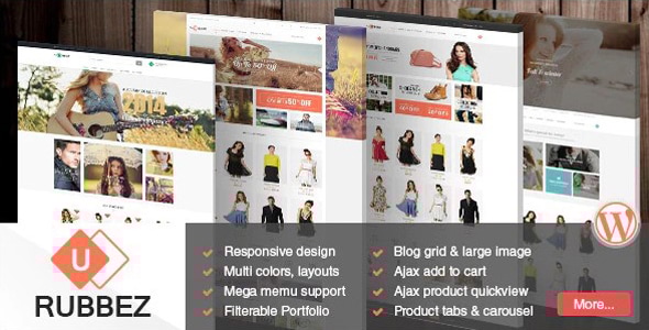 Rubbez- 1.8.7 - WooCommerce & Corporate WordPress Theme