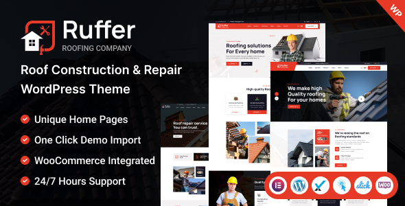 Ruffer 1.3 - Roof Construction & Repair WordPress Theme
