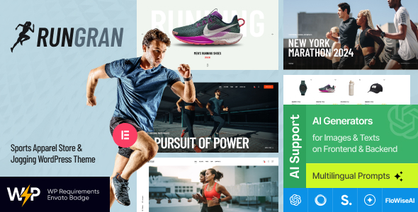 Run 20.11.2025 - Gran  Sports Apparel & Gear Store WordPress Theme