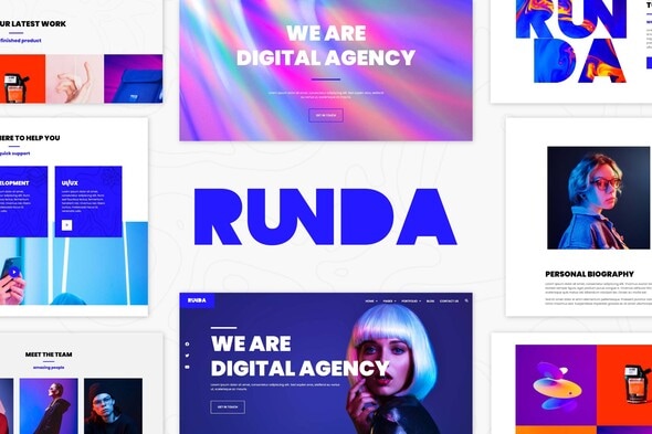 Runda 2.0.0 - Creative Agency Elementor Template Kit