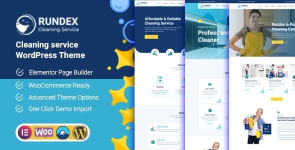 Rundex 1.1.0 - Cleaning Services WordPress Theme