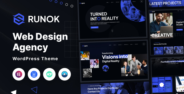 Runok 1.1.1 - Web Agency WordPress Theme