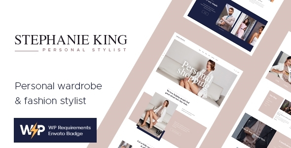 S.King 1.5.4 - Personal Stylist and Fashion Blogger WordPress Theme