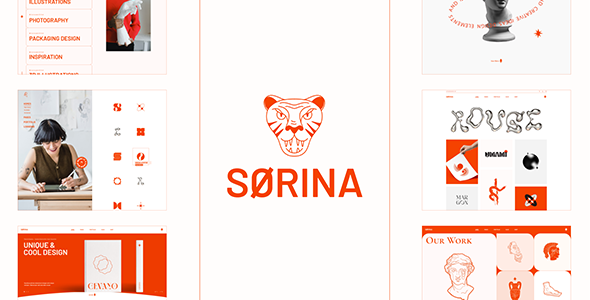 Sørina 1.1 - Creative Portfolio WordPress Theme