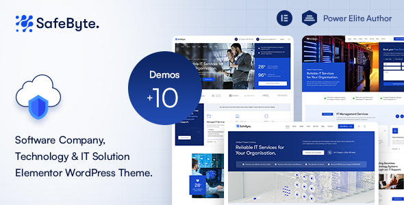 Safebyte - Technology & IT Solutions WordPress Theme
