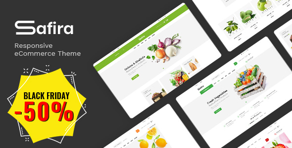 Safira 1.0.4 - Food & Organic Responsive Prestashop Theme