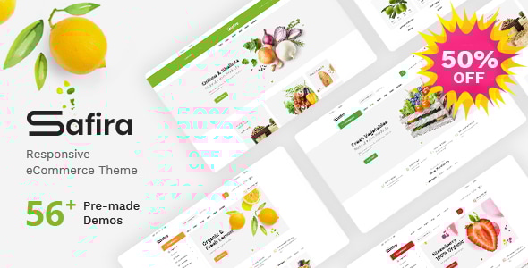 Safira 1.1.3 - Responsive OpenCart Theme (Included Color Swatches)