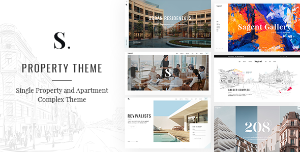 Sagen 1.3 - Single Property and Apartment Complex WordPress Theme