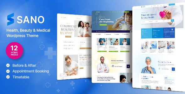 Sano - Health & Medical WordPress Theme
