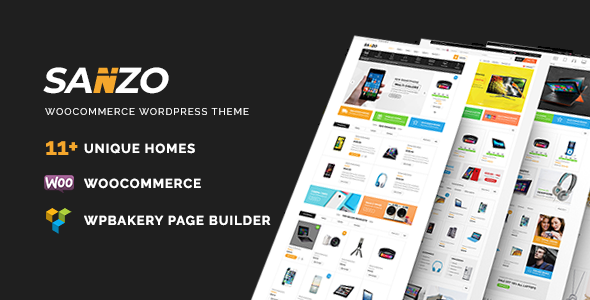 Sanzo  Responsive WooCommerce WordPress Theme