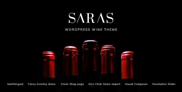 Saras 1.9 - Wine WordPress Theme