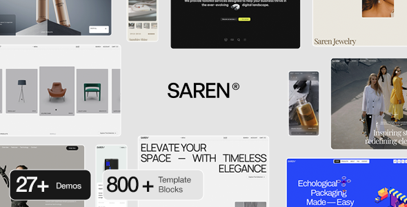 Saren 1.6.7 - Multi-Concept WooCommerce WordPress Theme
