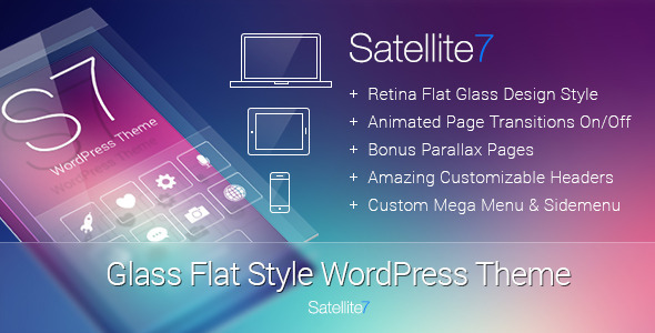Satellite7 3.3 - Retina Multi-Purpose WordPress Theme