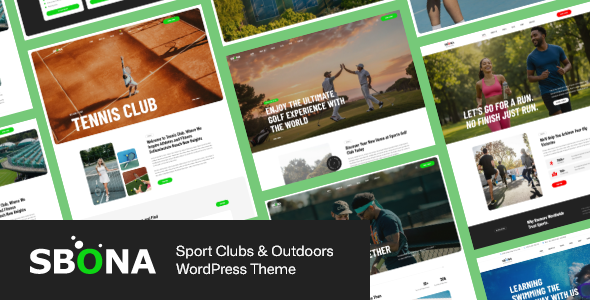 Sbona - Sport Clubs & Outdoors WordPress Theme
