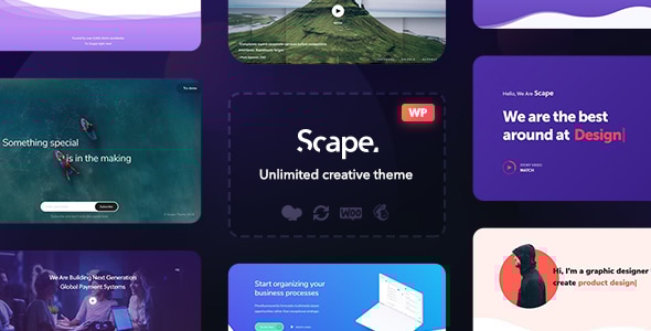 Scape 1.5.14 - Multipurpose WordPress theme