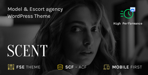 Scent 4.0 - Model Agency WordPress Theme