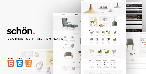 schön.  eCommerce HTML Template