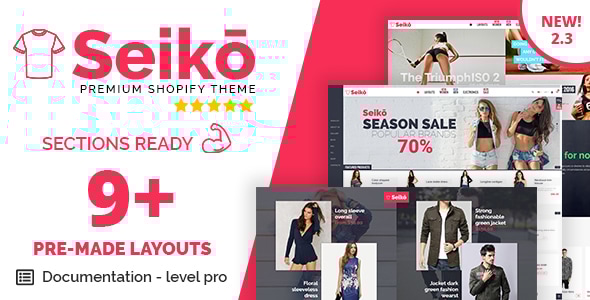 Seiko 2.3 - Shopify Theme