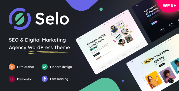 Selo 1.26 - SEO & Digital Marketing Agency WordPress Theme