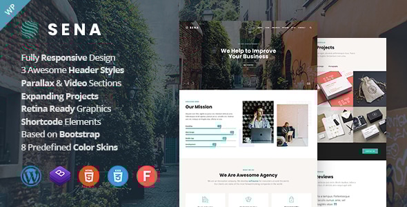 Sena 2.6 - Creative Multipurpose WordPress Theme