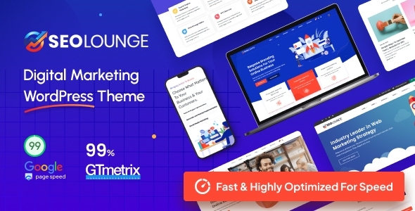 SEO Lounge 4.0.1 - Digital Marketing Theme