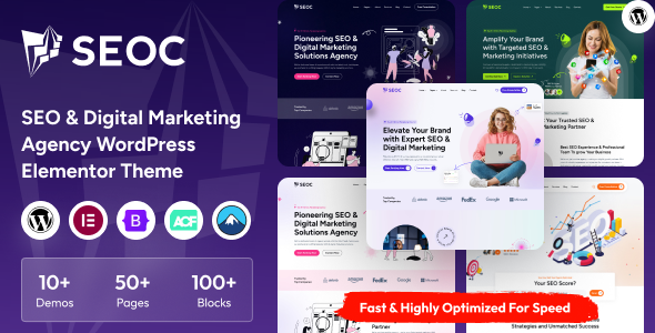 SEOC 2.0.0 - SEO & Creative Digital Marketing Agency WordPress Theme