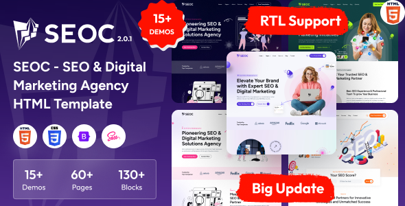 SEOC 2.0.1 - SEO & Digital Marketing Agency HTML Template