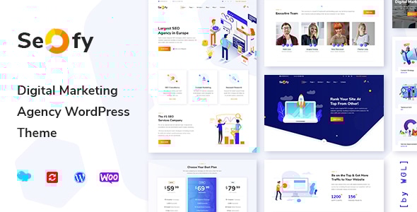 Seofy 1.6.11 - Digital & Marketing WordPress Theme