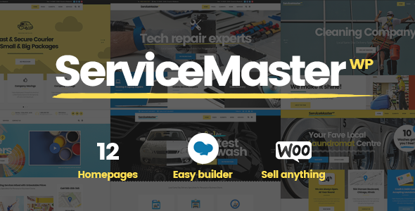 Service Master 1.5 - Handyman WordPress Theme