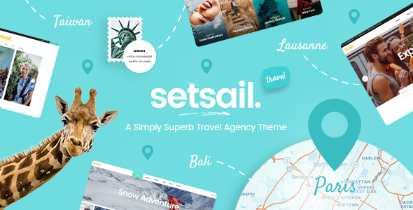 SetSail 2.2 - Travel Agency WordPress Theme