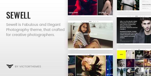 Sewell 8.0 - Photography WordPress Theme