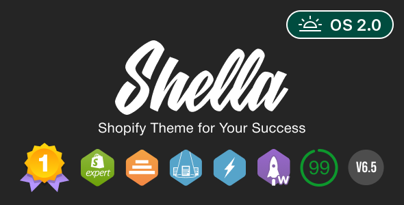 Shella - Multipurpose Shopify Theme. Fast Clean and Flexible. OS 2.0