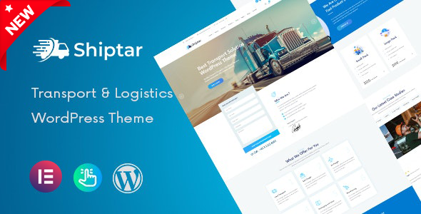 Shiptar 9.0 - Transportation Logistics WordPress Theme