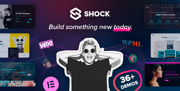 Shock 1.0.8 - Multi-purpose Elementor WordPress Theme