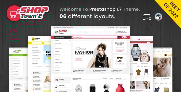 Shop Town 2 1.7.6 - Multipurpose Prestashop Theme