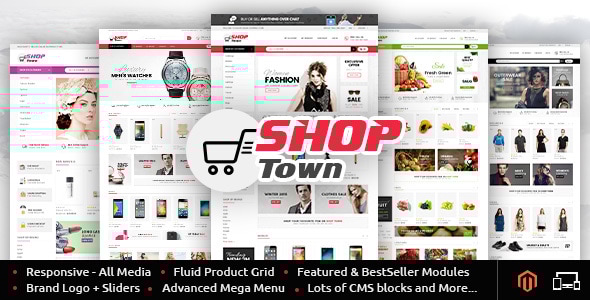 Shop Town 1.9 - Multipurpose Magento Theme