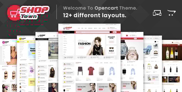Shop Town 2.2.0 - Multipurpose OpenCart 2 & 3 Theme