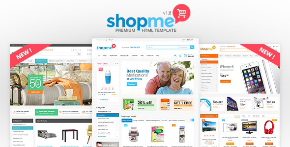 ShopMe 1.5 - Ecommerce Multipurpose HTML Template