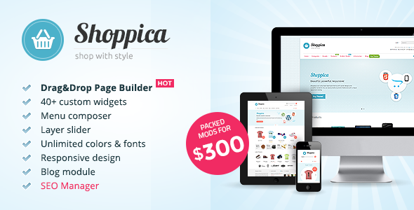 Shoppica 3.3.2 Premium OpenCart Theme